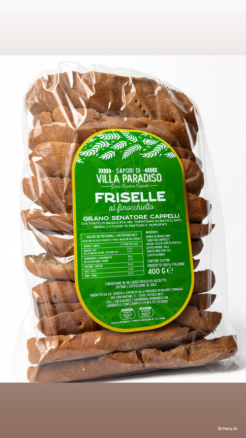 Friselle al finocchietto