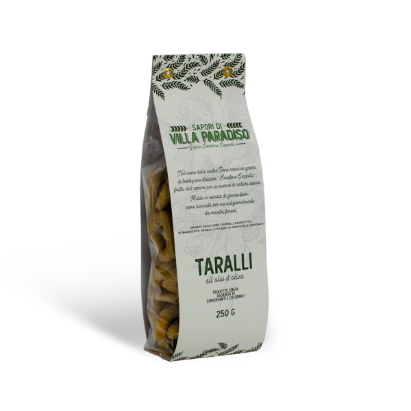 Taralli all'olio d'oliva - Grano Senatore Cappelli